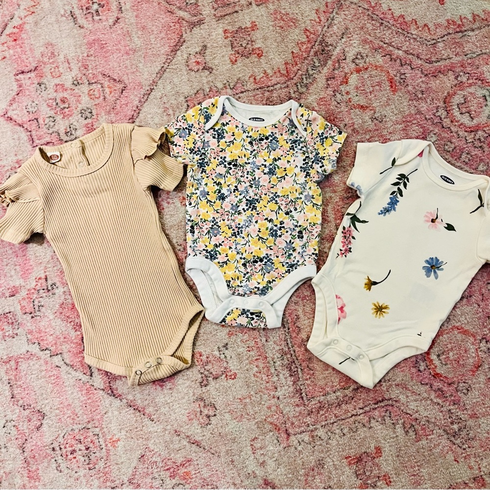 3-6M Spring Onesie Bundle
